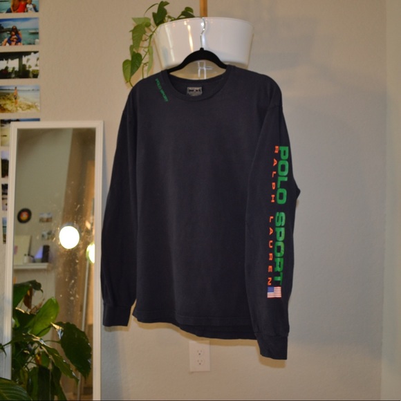 🛑Sold🛑 Vintage polo sport longsleeve - Picture 2 of 5